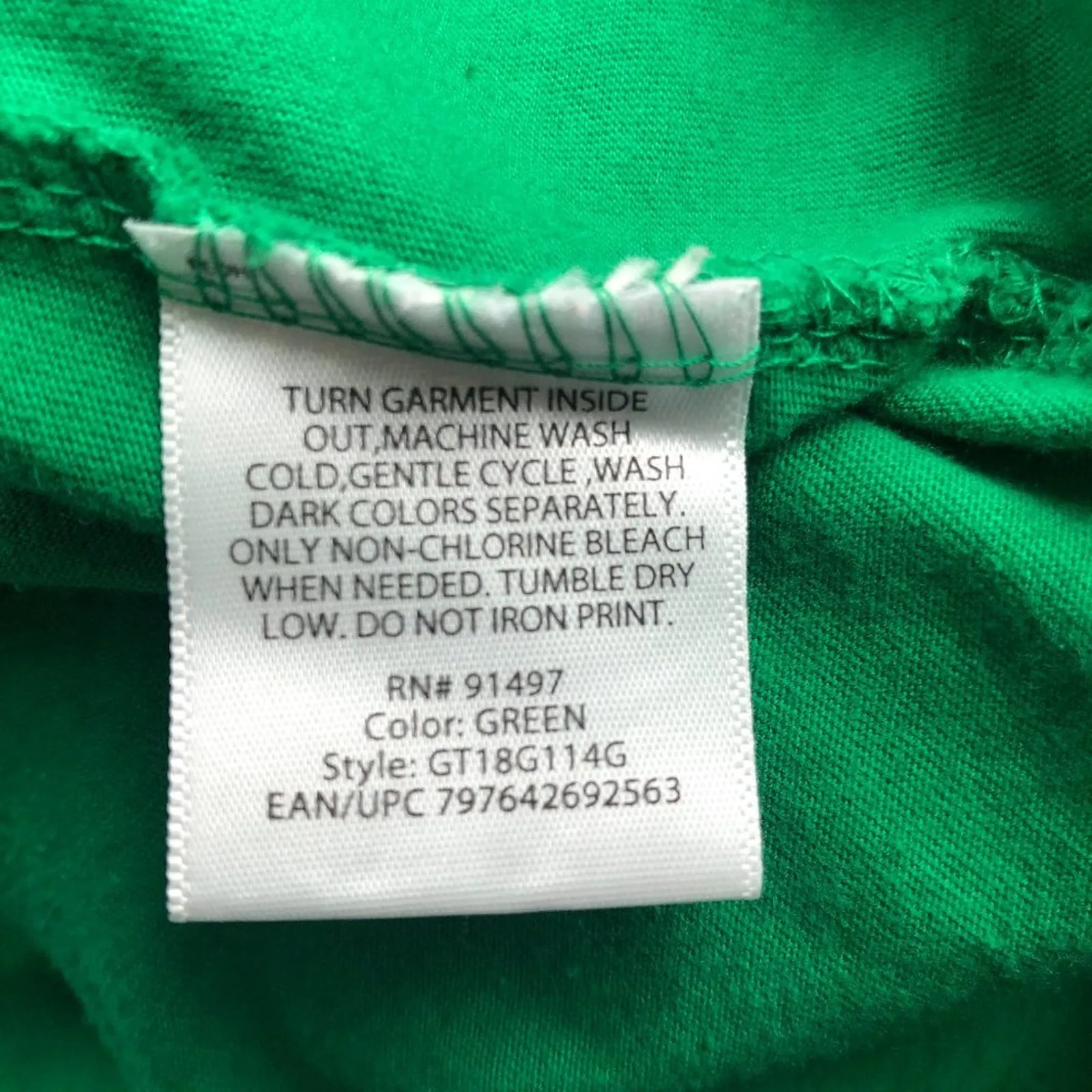 St. Patrick's Day 100% Cotton Short Sleeve Tee Size XL Green - Image 12