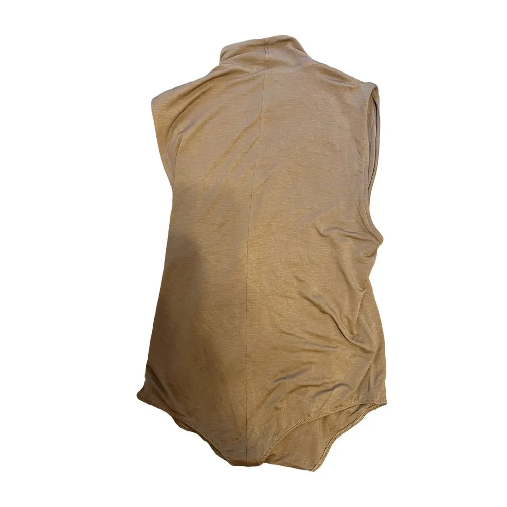 Everlane Luster Mock Neck Tank Bodysuit - Image 4