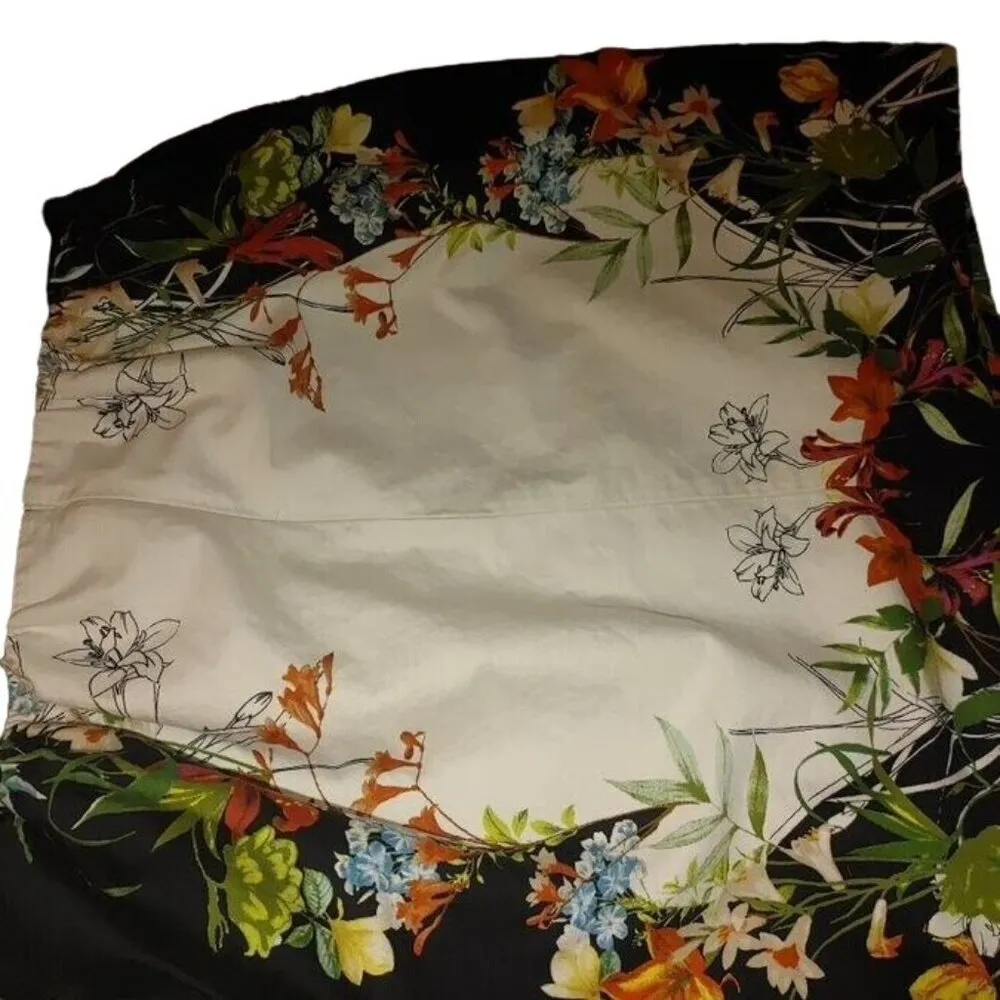 Luxology Sleeveless Pockets Dress size 10 Floral Flowers Spring Easter - Image 13