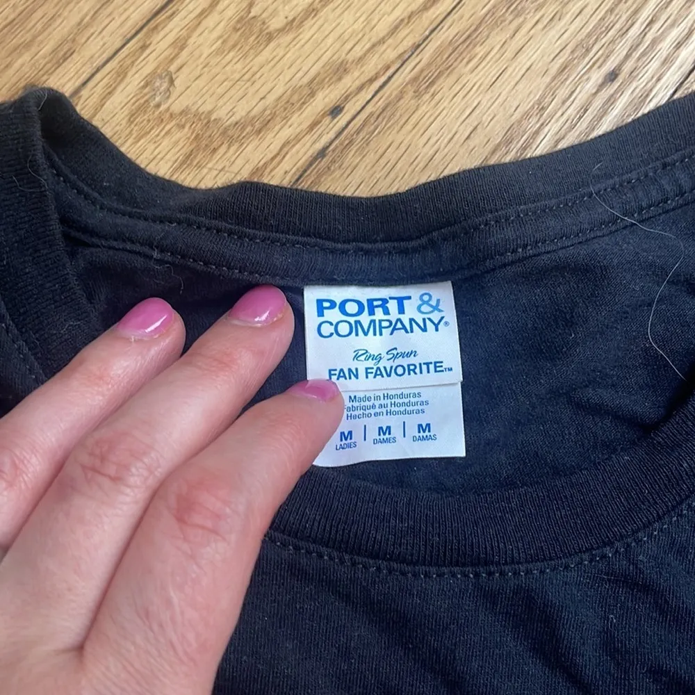 PORT & COMPANY black short sleeve “MUA” t - Image 2