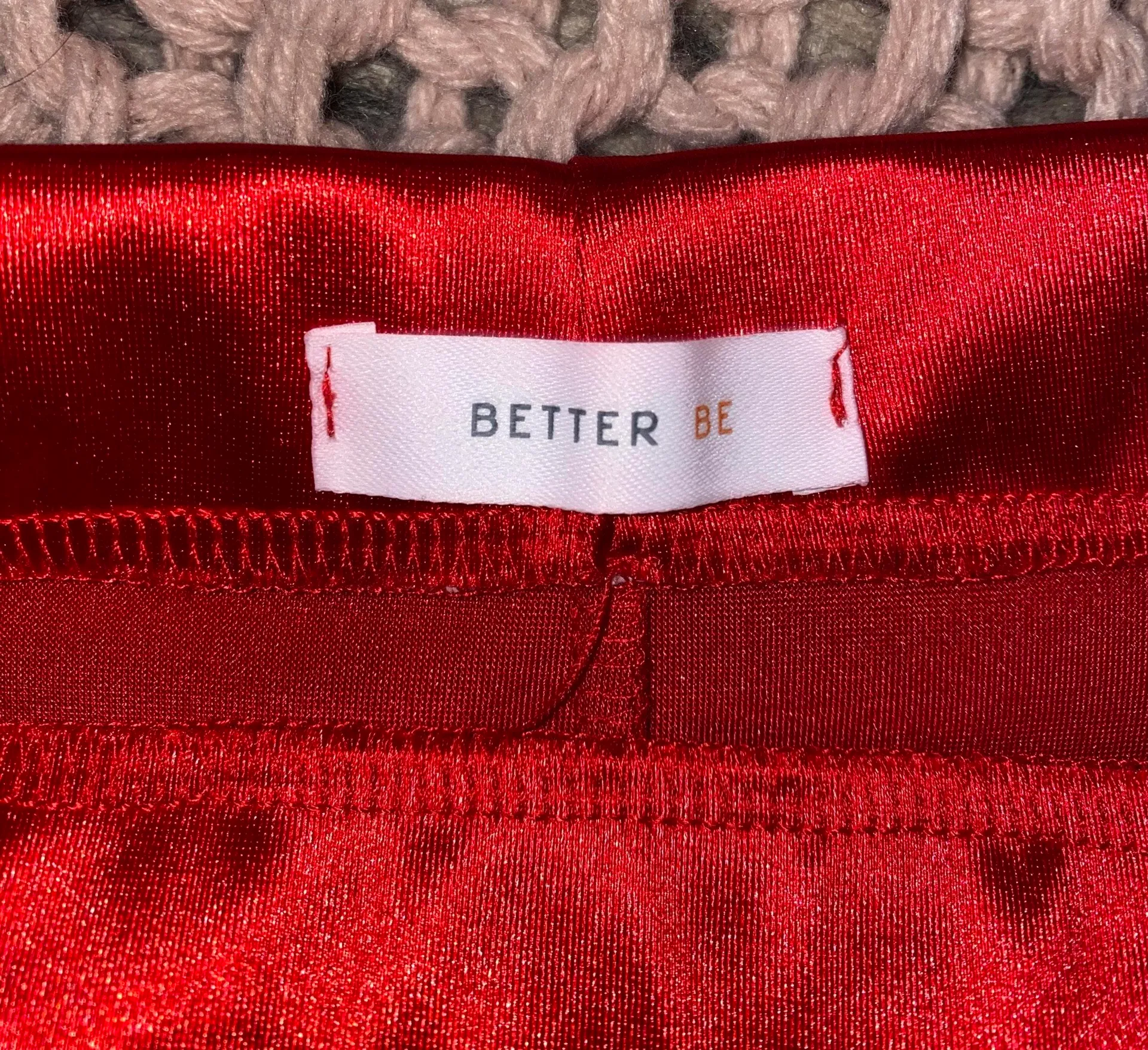 Red Mini Skirt - Image 3