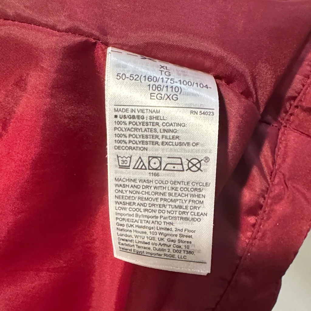 Gap  Burgundy ColdControl Vest - Image 9