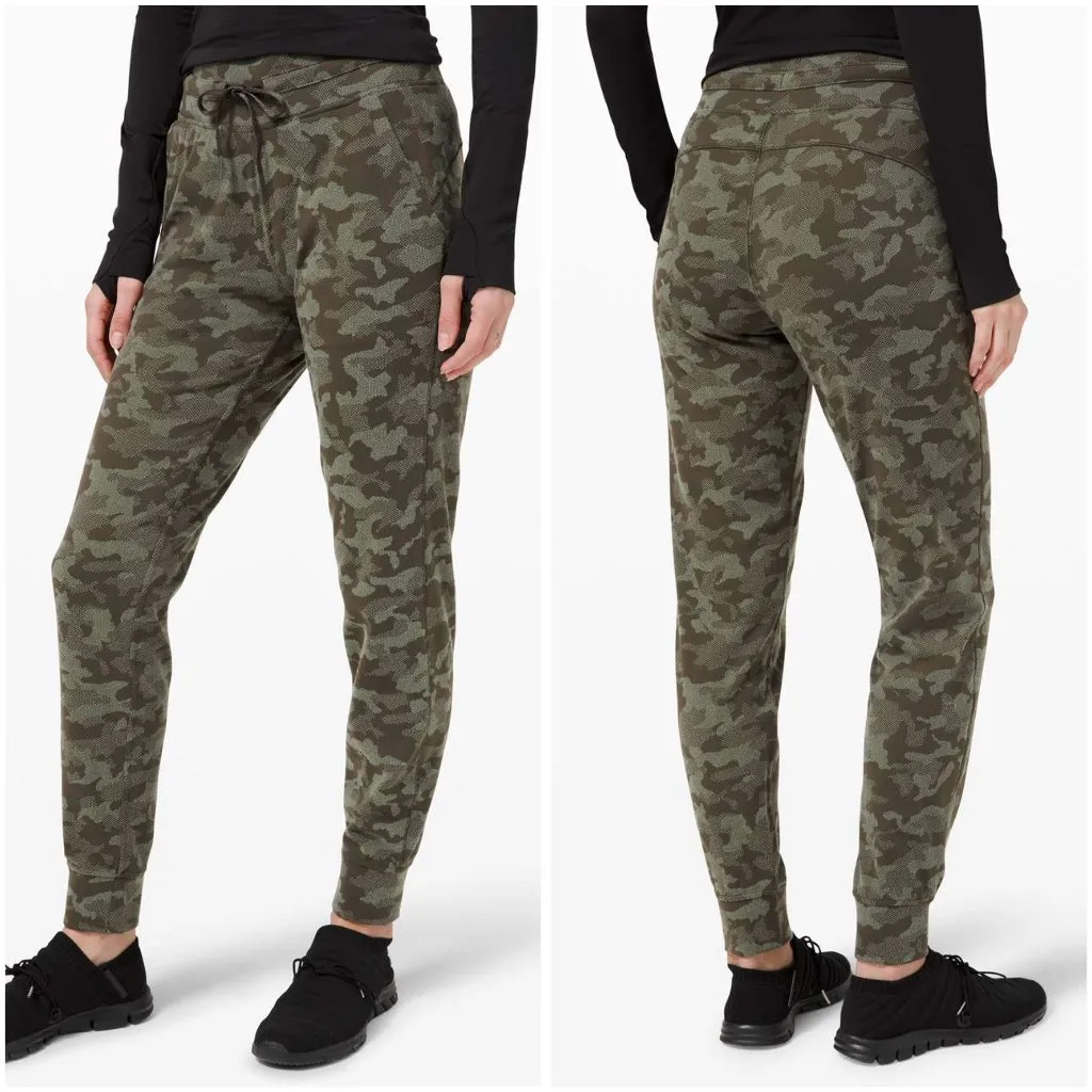 Lululemon Ready to Rulu Jogger 29" in Heritage Camo Dark Olive Green Twill (4) - Image 2