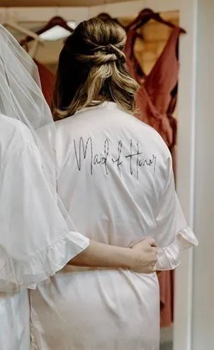 Maid Of Honor Robe Size L - Image 2