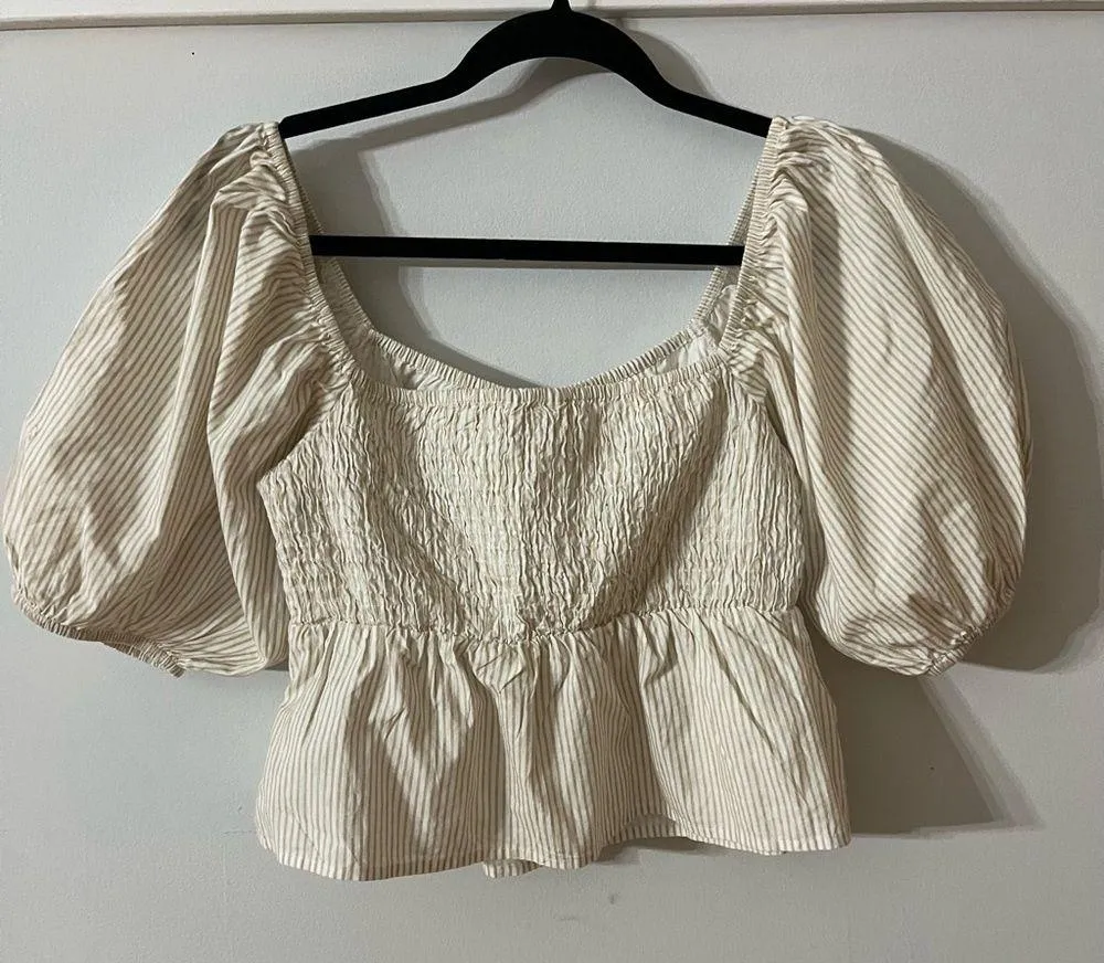 Sim and Sam Baby Doll Top Size Medium NWT - Image 9