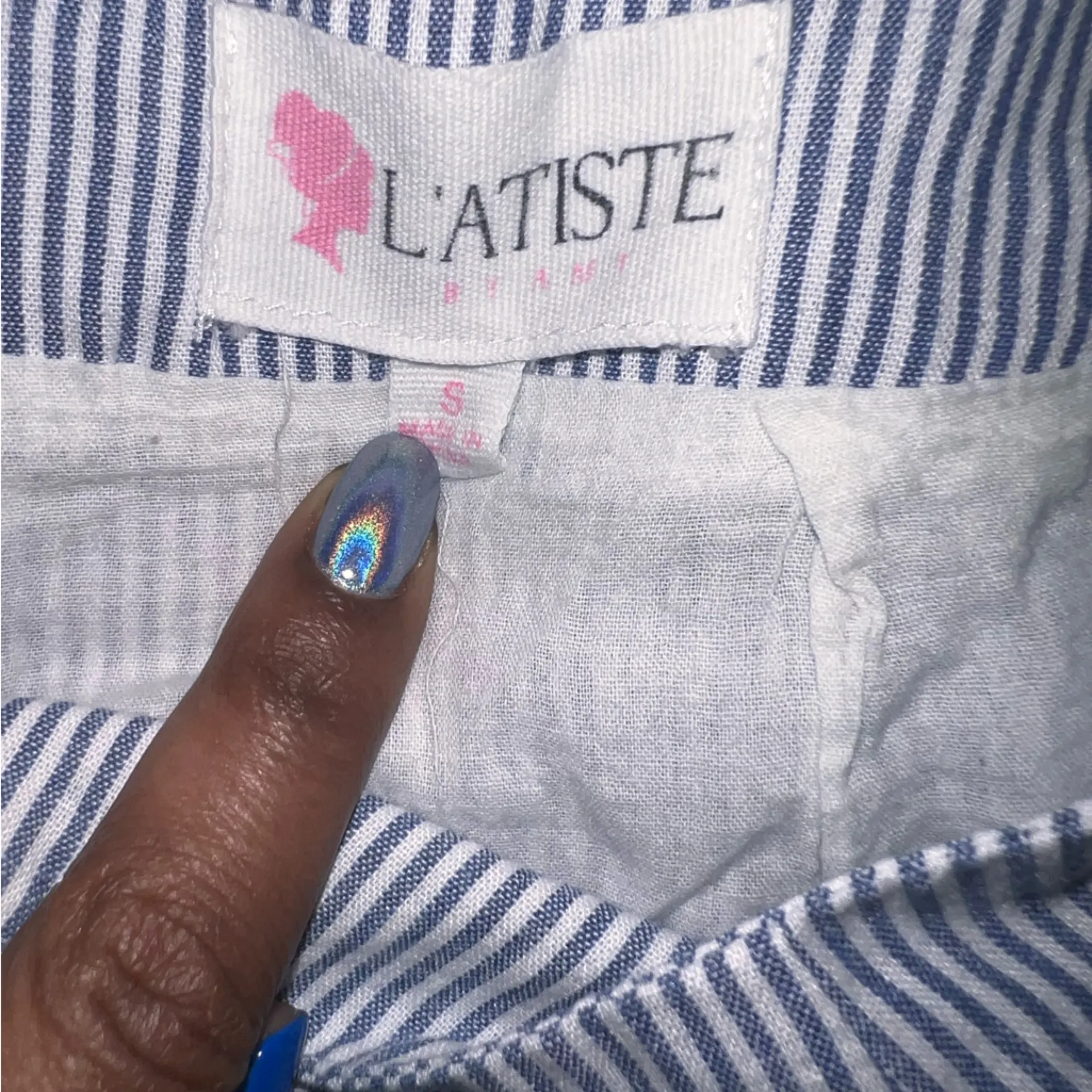 L’ATISTE By Amy Shorts W/Tie Front🦎🌵 - Image 3