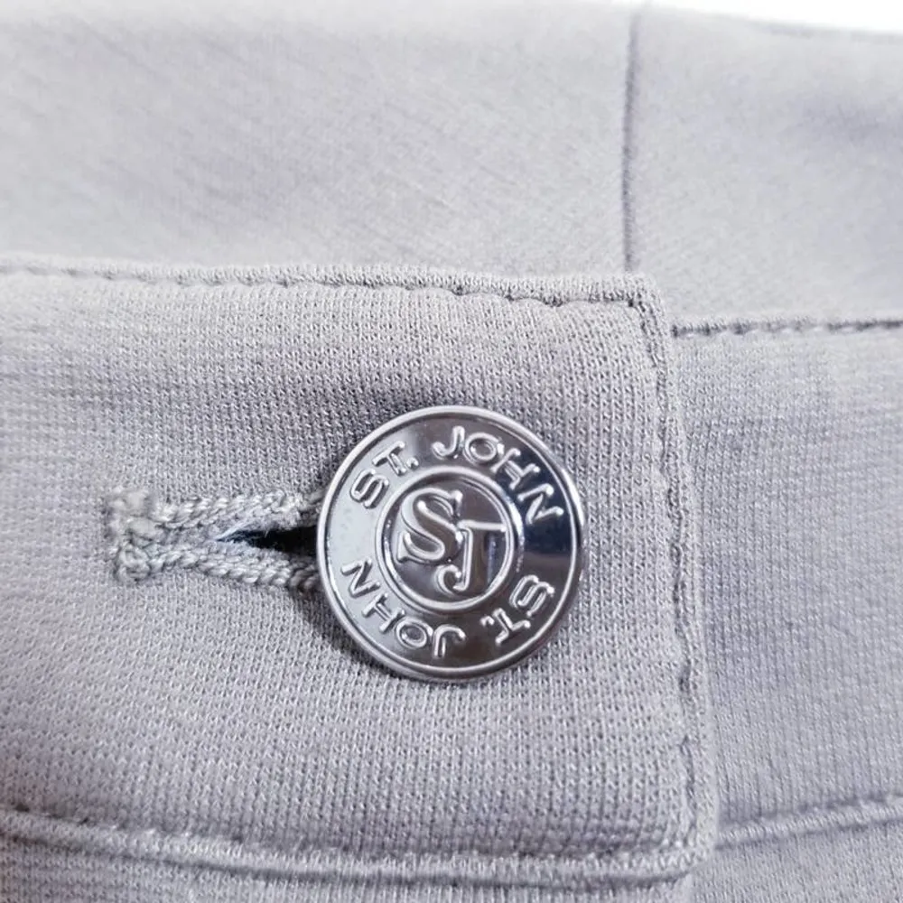 St. John High Rise Straight Leg Pants Modern Casual Office Workwear - Image 10