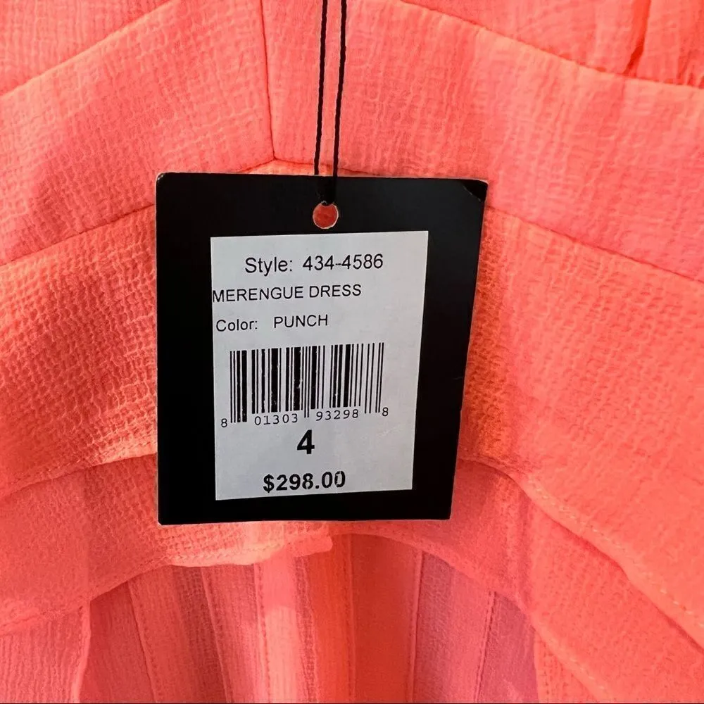 Nanette Lepore Merengue ruffle mini Dress NWT - Image 10