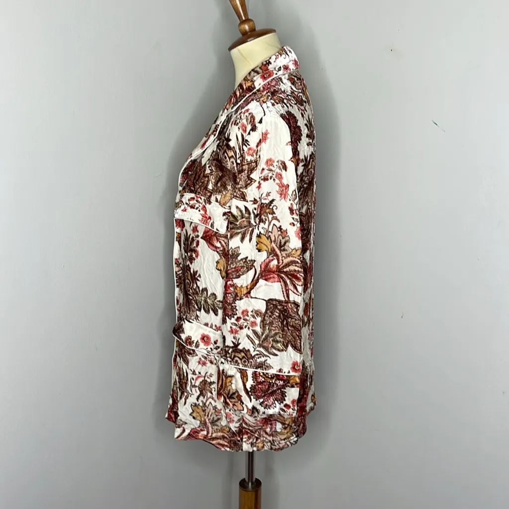 Cara Cara Venezia Velvet‎ Jacket Red - Image 2