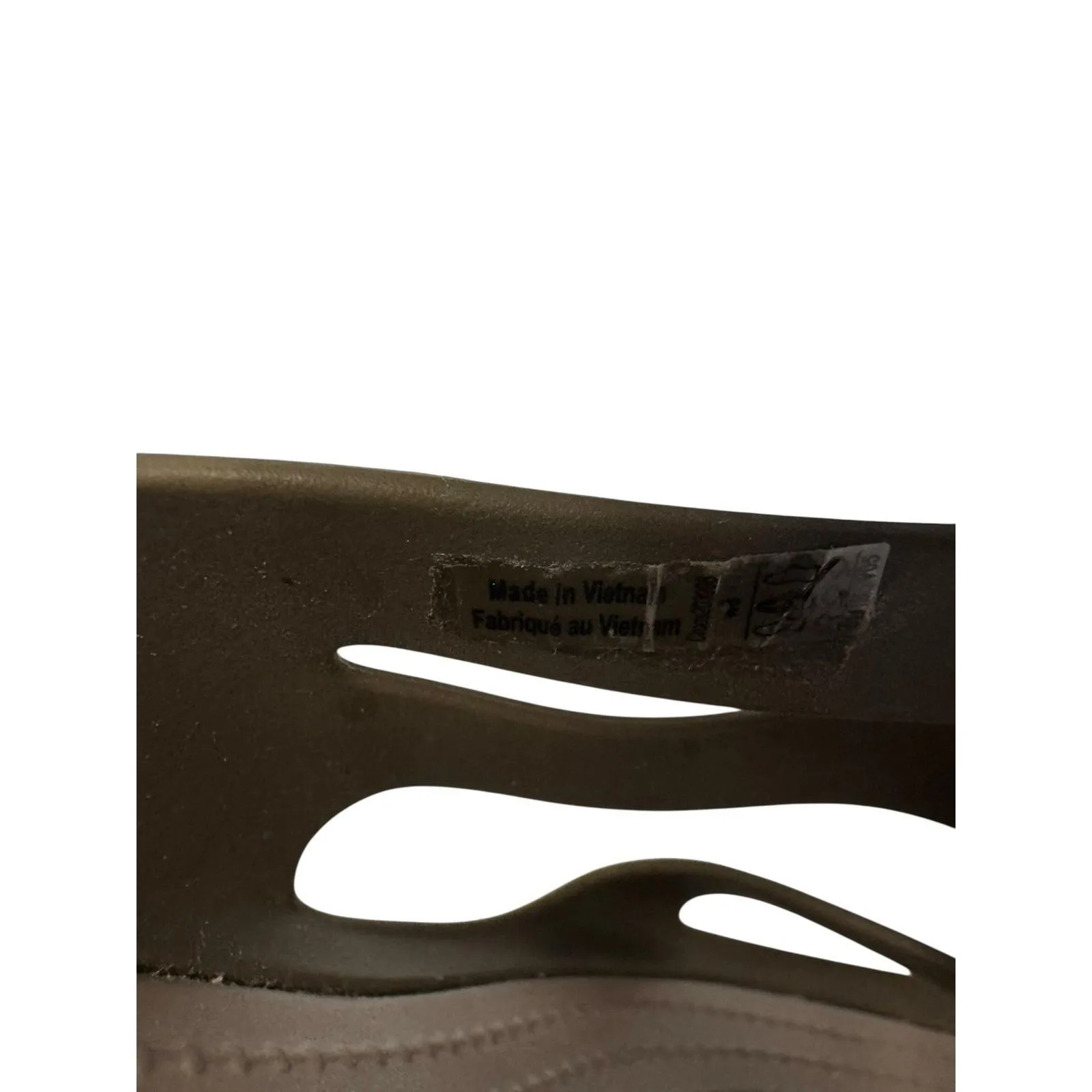 CROCS Womens 8‎ Lightweight Slide Sandals Open Toe Strappy Summer TAUPE - Image 5