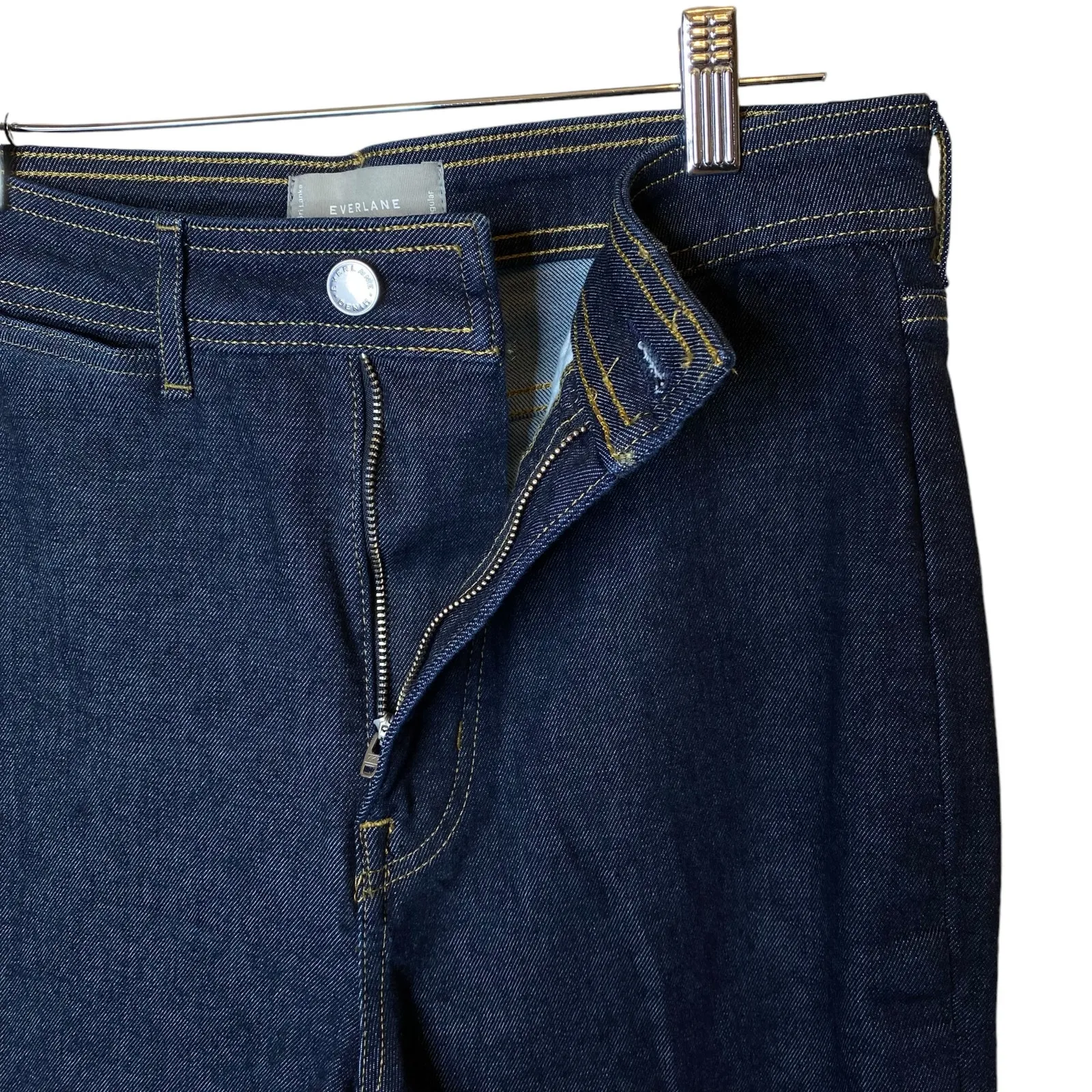 Everlane Way-High Skinny Jean with Split Hem - Image 4