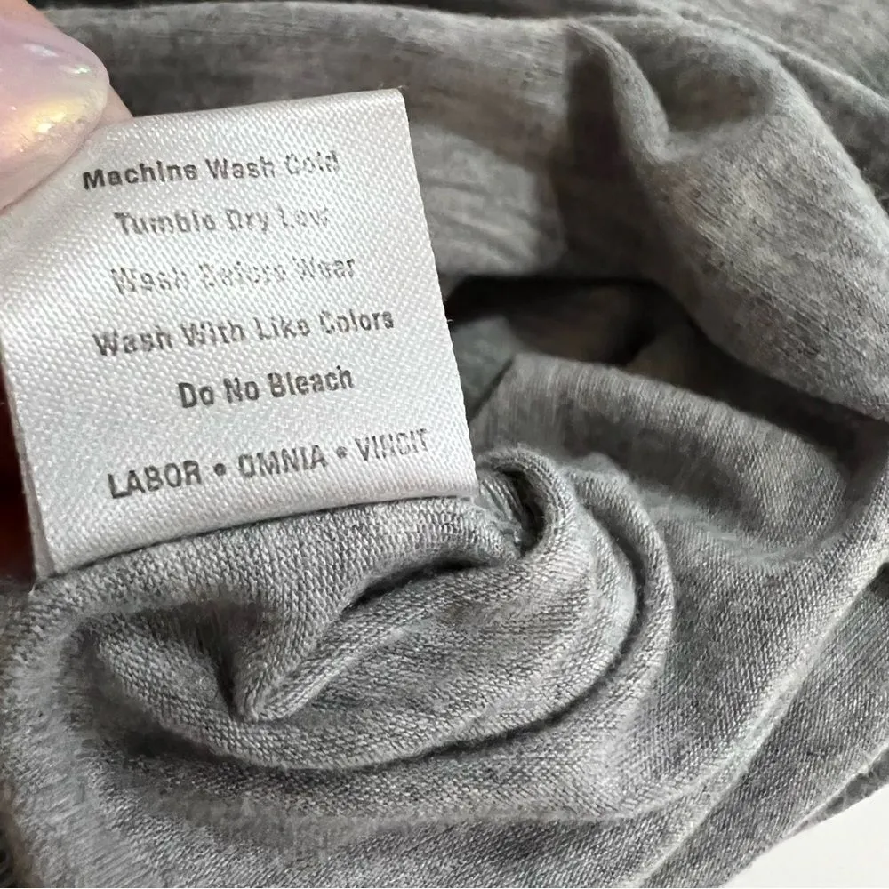 Detroit D Original Baseball Tee Size Large Gray - Image 8