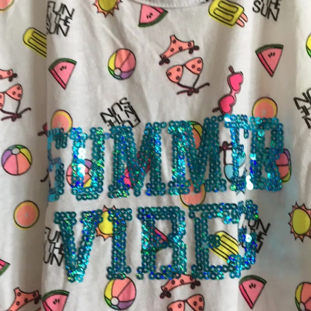 Fun Sun Summer Vibes Racerback Coverup or Nightie Size XL - Image 3
