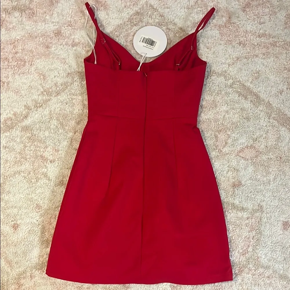 Princess Polly Red Mini Dress - Image 3