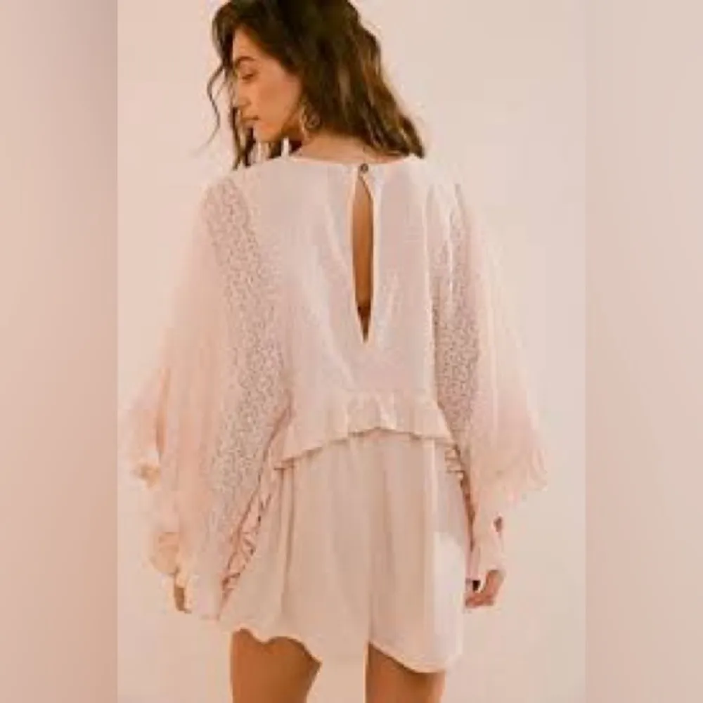 NWOT  Free People Women's Natural As You Are Romper Oversized - Image 4
