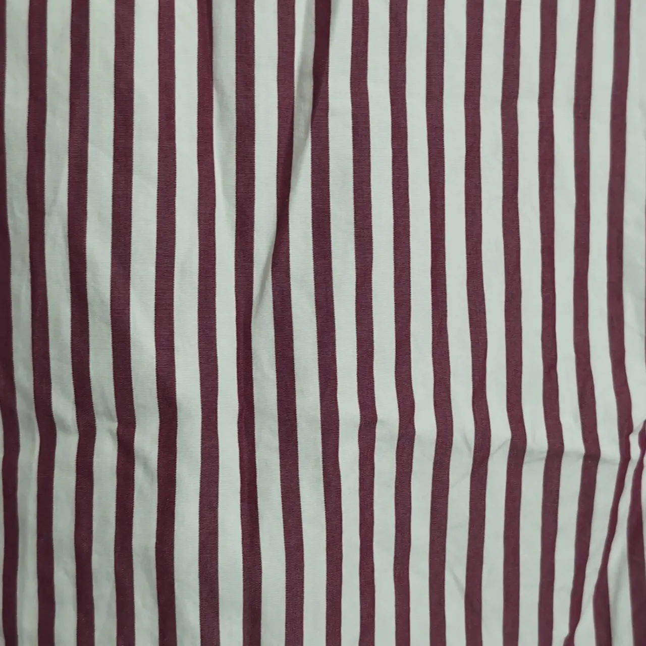 Turnbull & Asser LTD White Maroon Red Collared Striped Long Sleeve Shirt Size 6 - Image 2