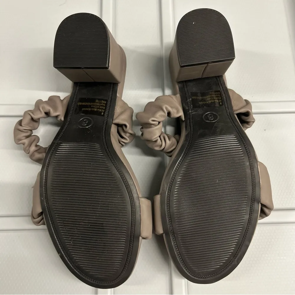 A New Day *NEW* scrunchy strap block heel sandals - Image 4