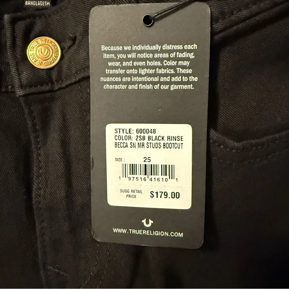 NWT Rare True Religion Becca Studded Bootcut Jean - Image 7