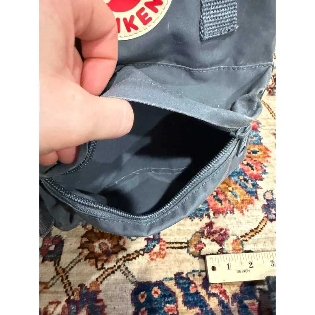 Fjällräven Kånken Classic Backpack Gray Sweden Outdoor Bag Travel Dayp - Image 4
