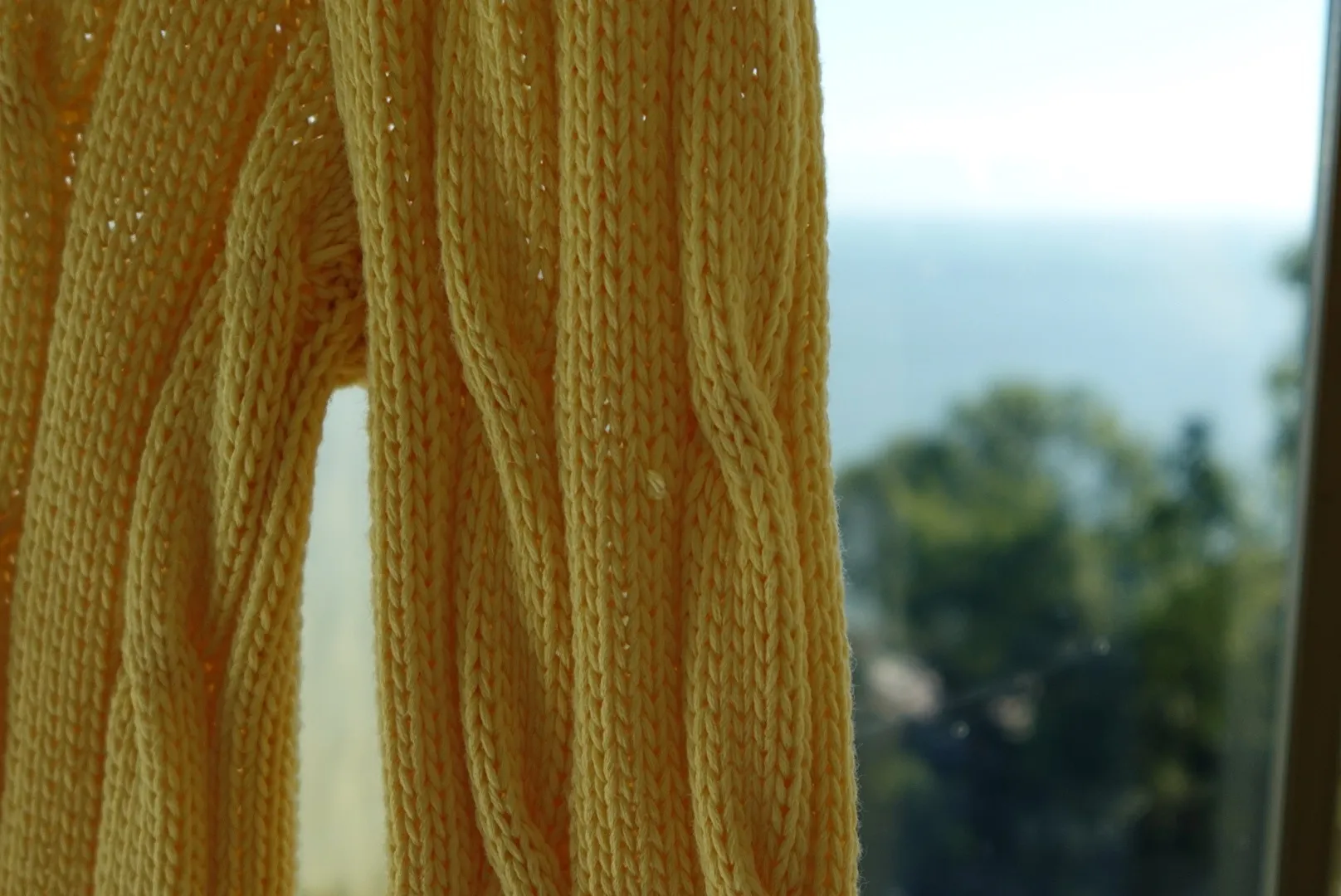 cable knit crew neck sweater - Image 6