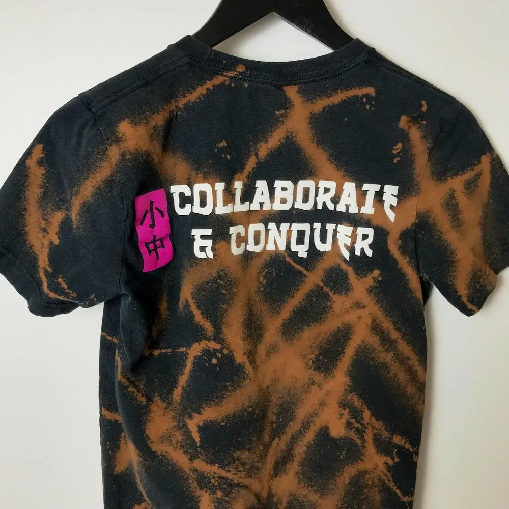 Bleach 1/1 ART Bella Canvas Asian Pride Collaborate & Conquer T Shirt S - Image 12