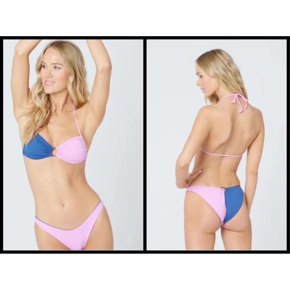 💕L*SPACE💕  Color Block Bikini Set (Ringo Top L + Mercury Classic Bottom M) NWT - Image 8