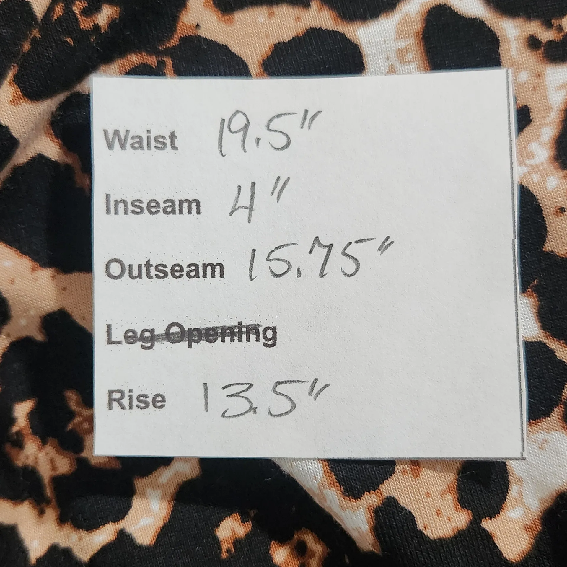 Venus Sleeveless Leopard Print Romper Size 1X Leopard Romper - Image 9