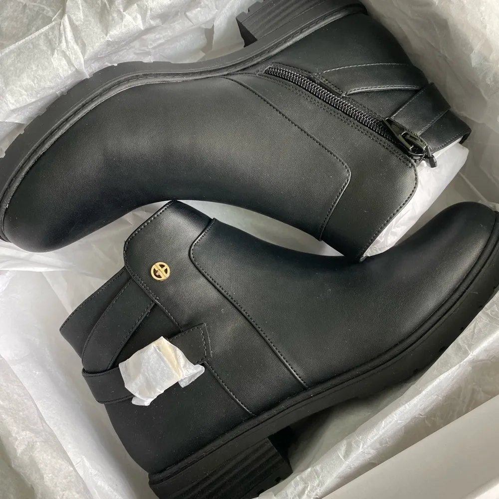 NWOT  black booties - Image 2