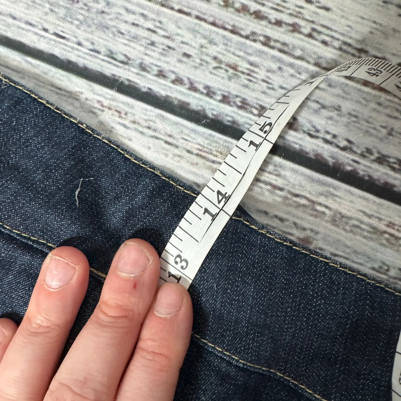 Boston Proper Dark Wash Bootcut Denim Jeans Women’s Size 14 - Image 5