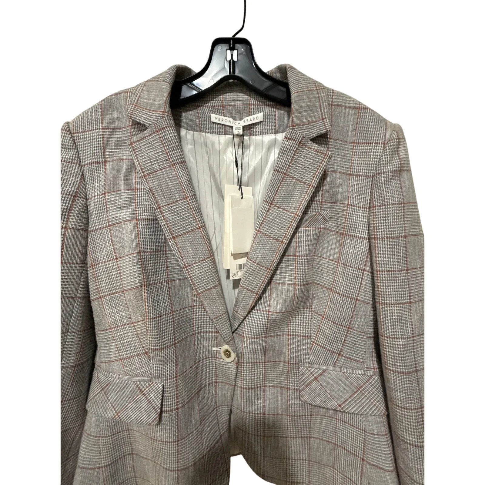 Veronica Beard Schoolboy Dickey‎ Blazer Size 14 New with Tags - Image 9