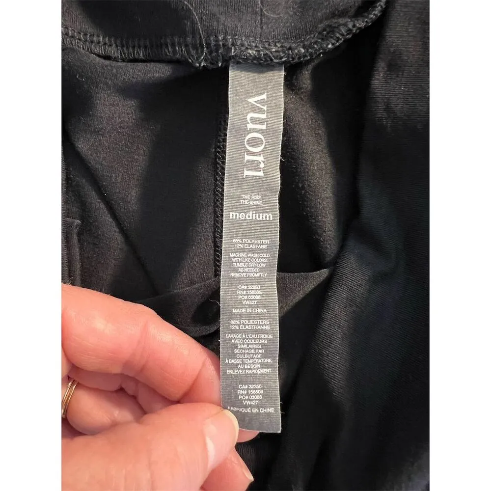 VUORI Women's Jogger Pants Black Size M Casual Elastic Waistband - Image 5