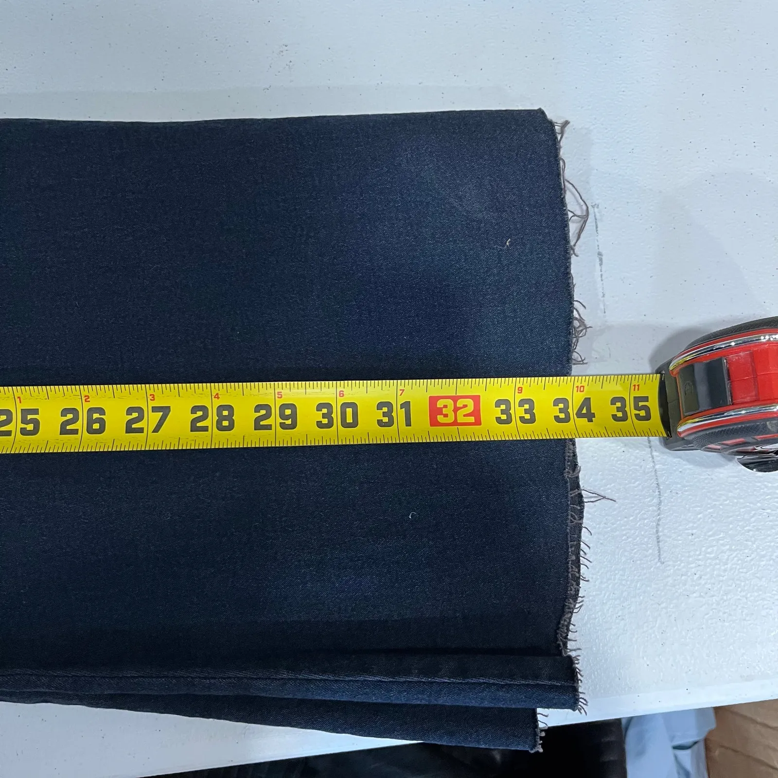 Vintage Patty USA Cinch Waist Mermaid Maxi Denim Stretch Skirt Y2K Grunge Small Blue - Image 6