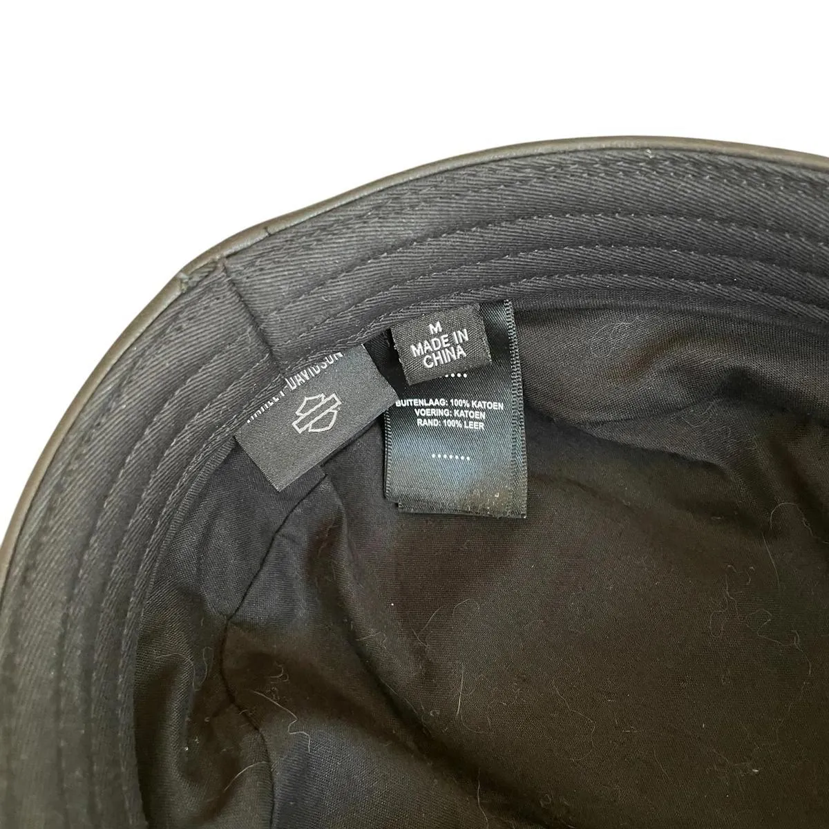 Harley Davidson Sunset Biker Cap Studded Cabbie Hat Black Women's Size Medium - Image 6