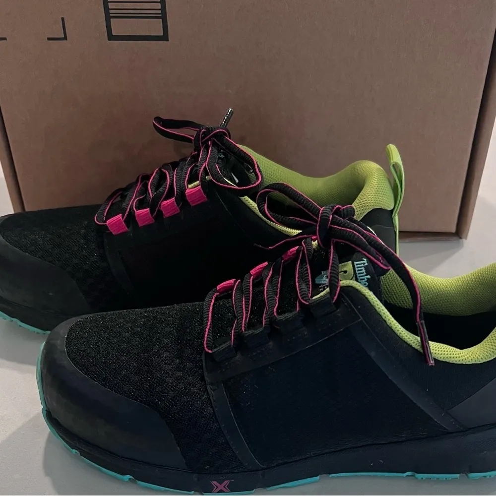 Timberland PRO Radius Comp Safety Toe Work Shoe, Women's‎ Size 7.5 M Black - Image 6