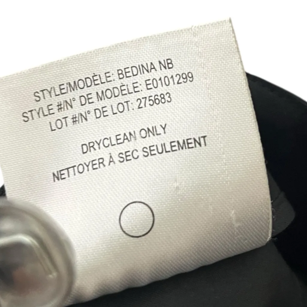 Theory Bedina NB Wool Blend Pants Women’s Size 0 Black Workwear Trousers - Image 13