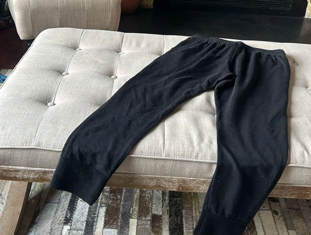 Free People Movement Black Jogger Sweatpants Size Large - Image 9