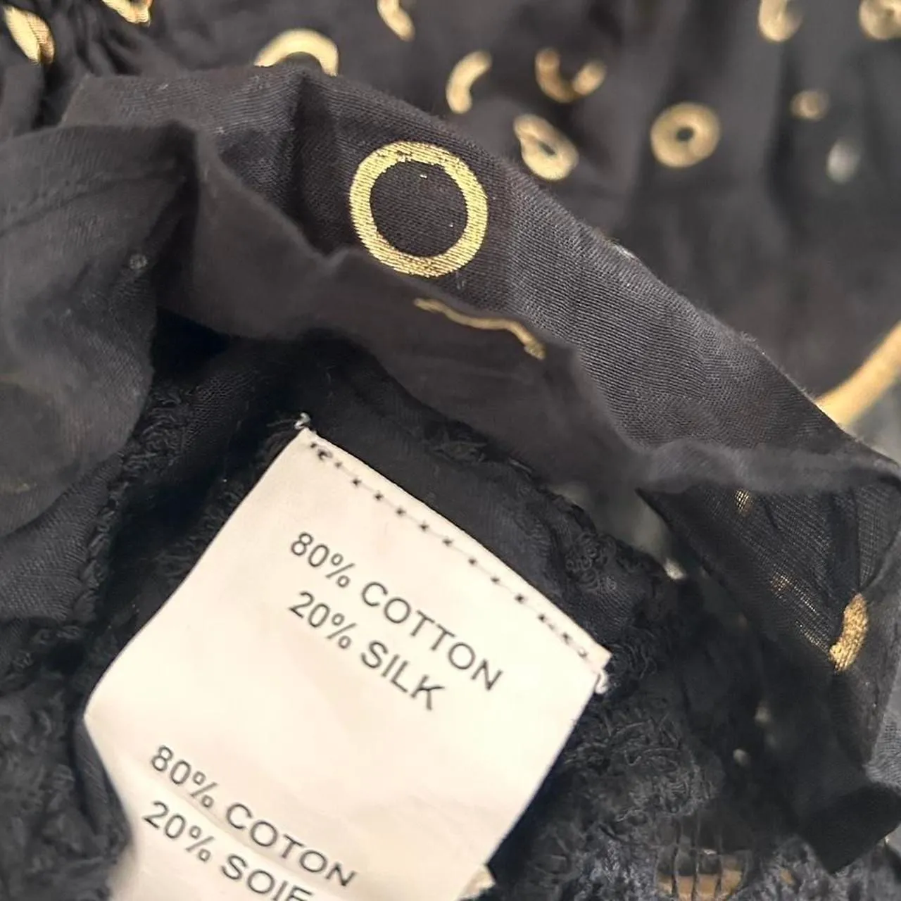 Ramy Brook Silk cotton Nico Mini Cover-Up Dress XS/S ✨ Eyelet Lace Mirror circle - Image 8