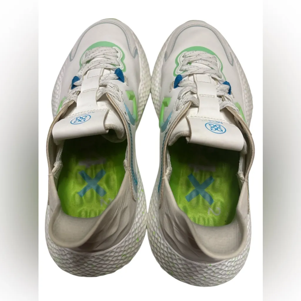 G/FORE Women’s MG4X2 Hybrid Golf Cross Trainer, White and Green, Size 6.5 - Image 7