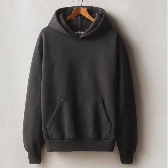 American Giant Unisex American Vintage Pullover Made in USA Size XS Black - Image 8