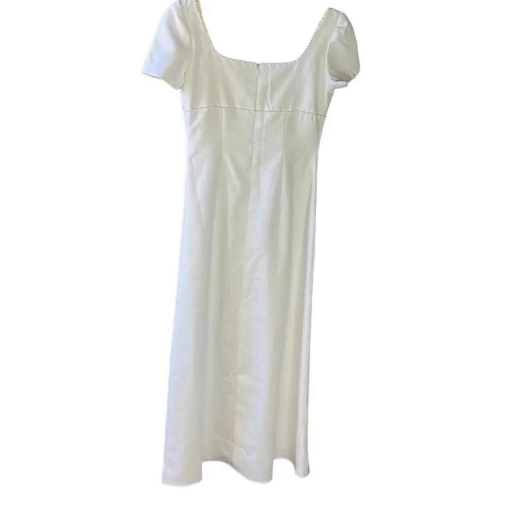 Watters and Watters Vintage Bride or Bridesmaid Dress White Size 10 - Image 8