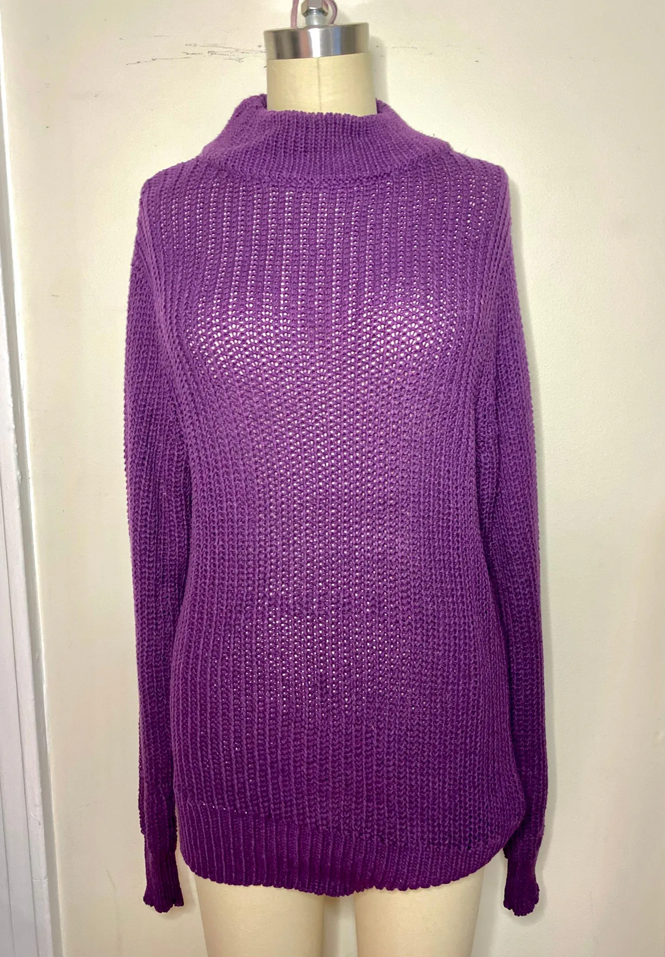 Plum Color Turtle Neck - Image 2