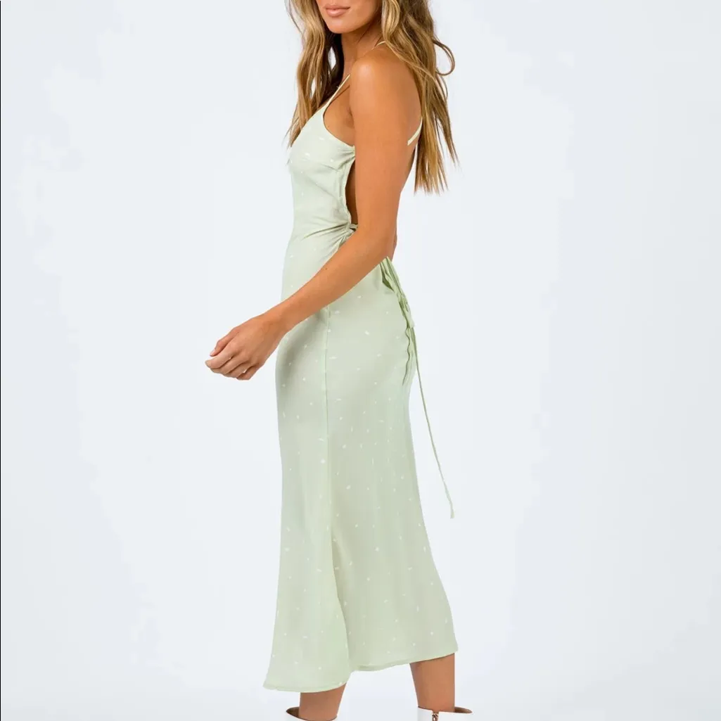 Princess Polly On cloud nine Green Midi Dress - Image 5