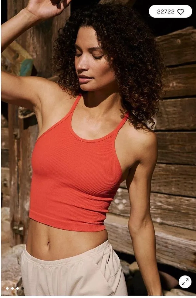 Happiness Runs Long Crop Tank XS/S - Image 6