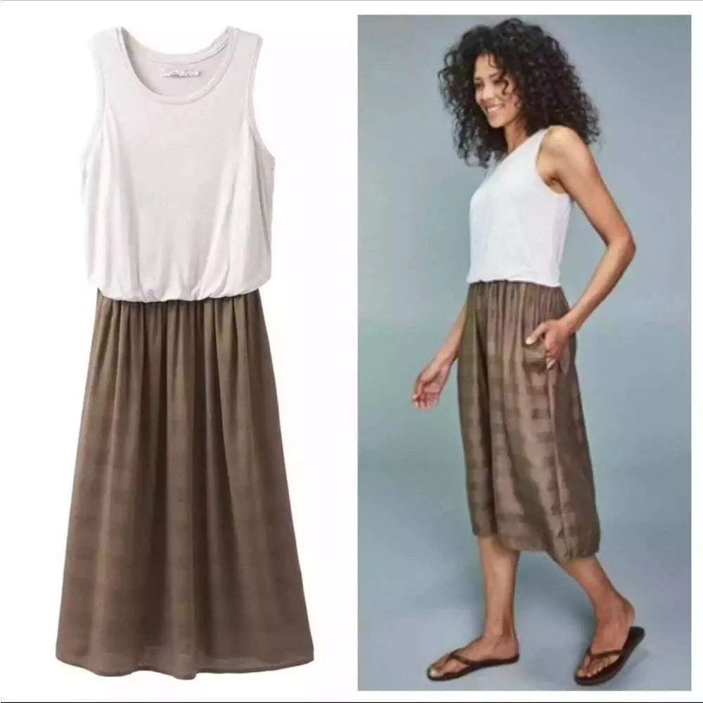 prAna Perry Midi Dress Sleeveless‎ Tank Sz XS - Image 11