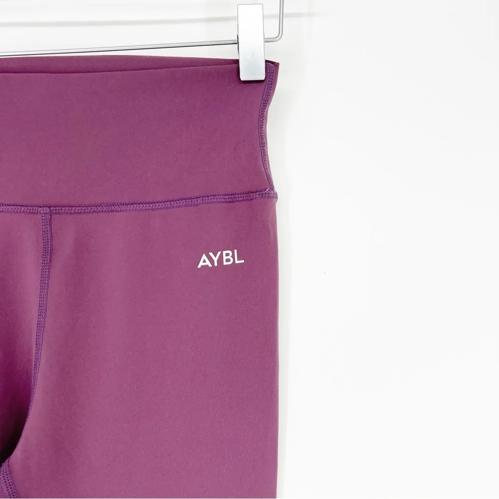 AYBL Core High Rise Leggings S Purple - Image 5