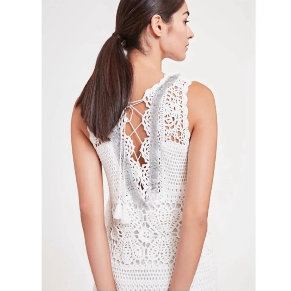 Elie Tahari Vala Crochet Lace Dress - Image 2