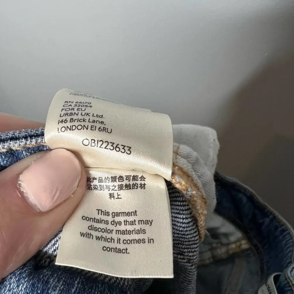 Anthro Pilcro & the letterpress slim boyfriend distressed leopard stripe size 25 - Image 13