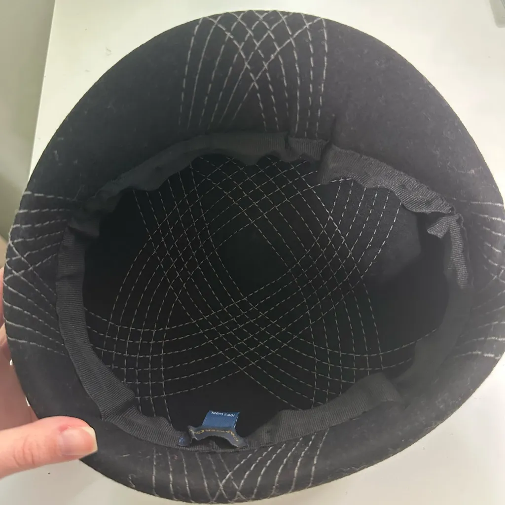 Charter Club  Black Newspapers Women's Hat - Image 3