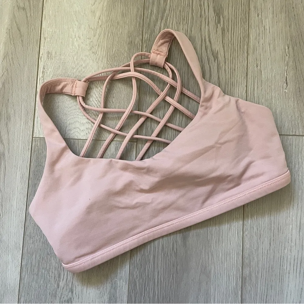 Free to Be Bra Wild Pink (size 6) workout athleisure strappy sporty - Image 3