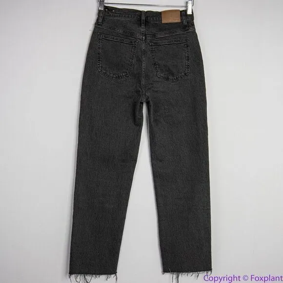 NEW Madewell The Perfect Vintage Straight Jean‎ in lunar wash, 25 - Image 8